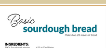 Load image into Gallery viewer, Real Life Sourdough Cookbook
