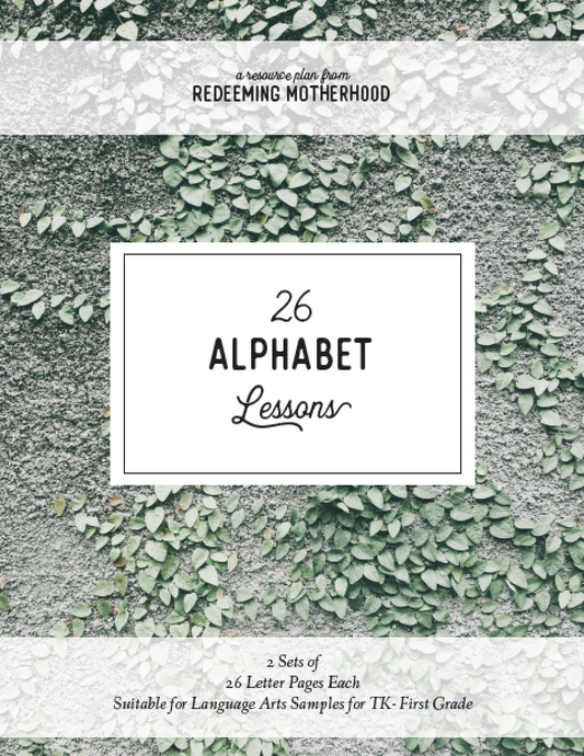 Alphabet Lessons