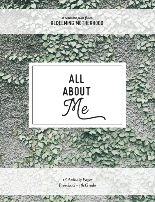 All About Me Book